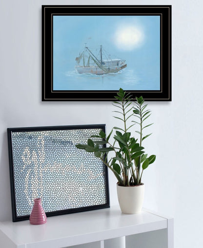 Misty Morning 2 Black Framed Print Wall Art HomeRoots