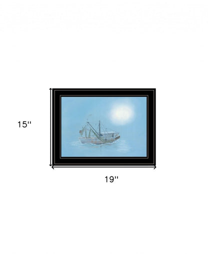 Misty Morning 2 Black Framed Print Wall Art HomeRoots