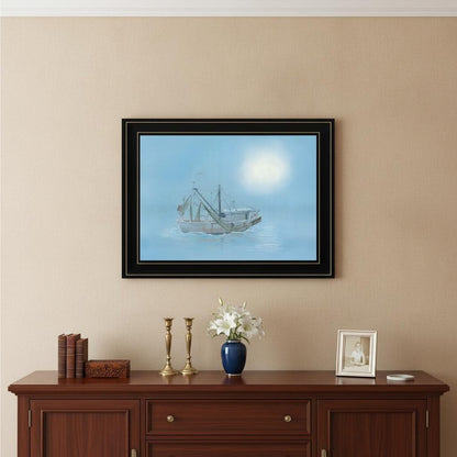 Misty Morning 2 Black Framed Print Wall Art HomeRoots