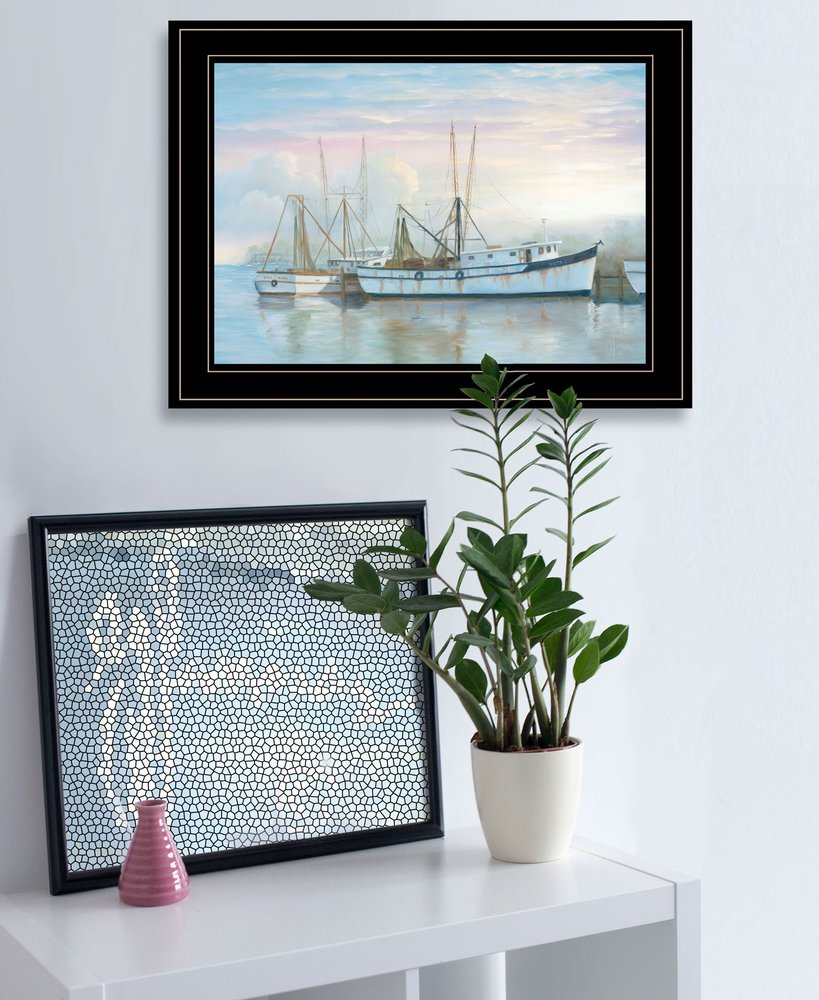 North Star at Rest 2 Black Framed Print Wall Art — view 2