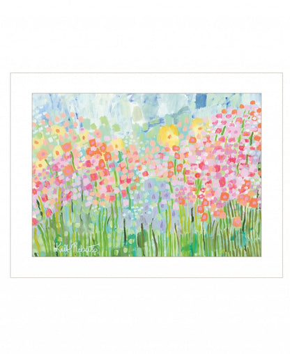 Growing Things No 4 White Framed Print Wall Art HomeRoots
