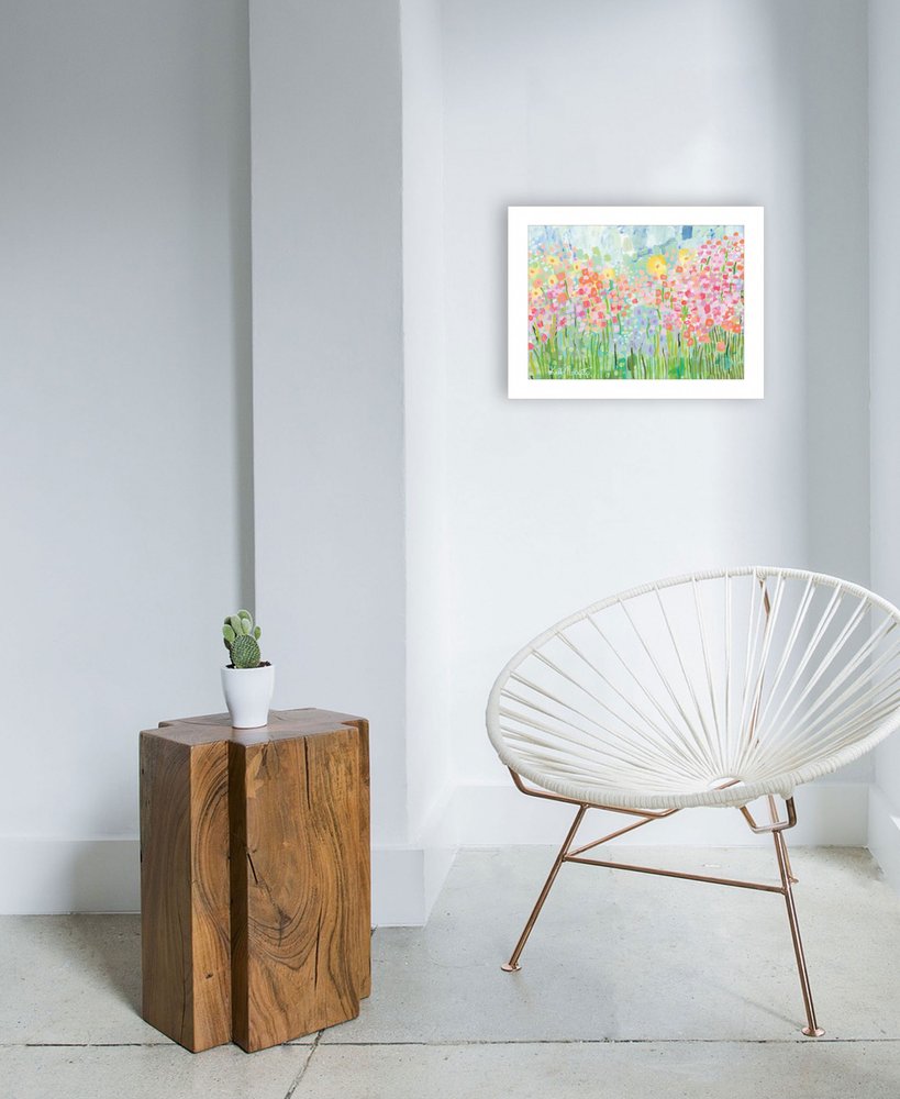 Growing Things No 4 White Framed Print Wall Art HomeRoots