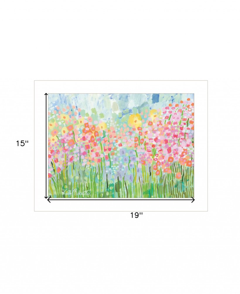Growing Things No 4 White Framed Print Wall Art HomeRoots