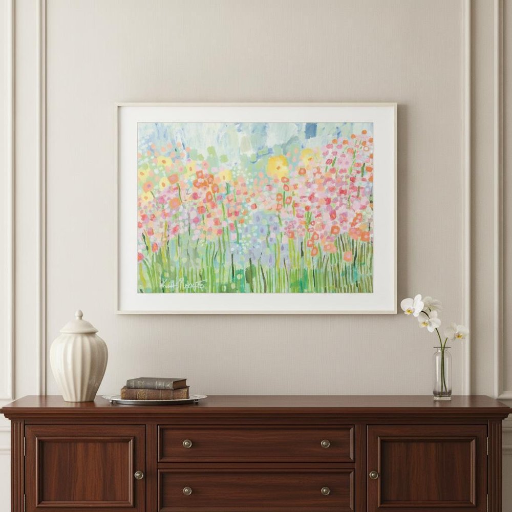 Growing Things No 4 White Framed Print Wall Art HomeRoots
