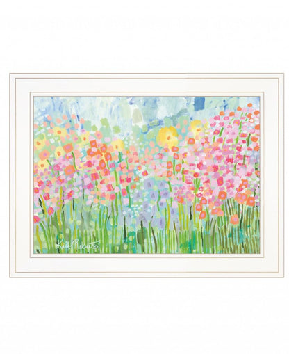 Growing Things NO 4 White Framed Print Wall Art HomeRoots