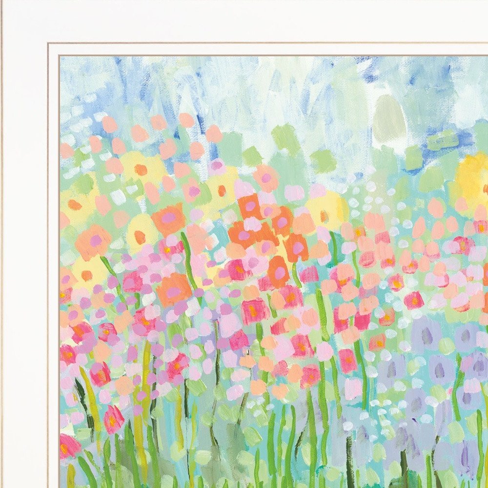 Growing Things NO 4 White Framed Print Wall Art — view 3