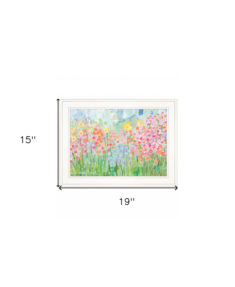 Growing Things NO 4 White Framed Print Wall Art — view 5