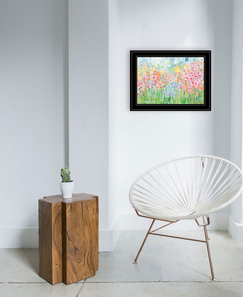 Growing Things NO 4 White Framed Print Wall Art — view 9