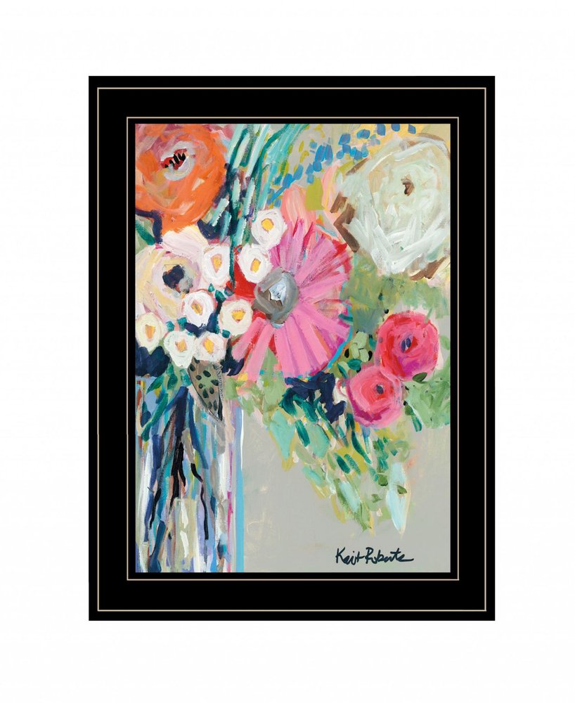 From Mrs Hazels Garden 2 Black Framed Print Wall Art HomeRoots