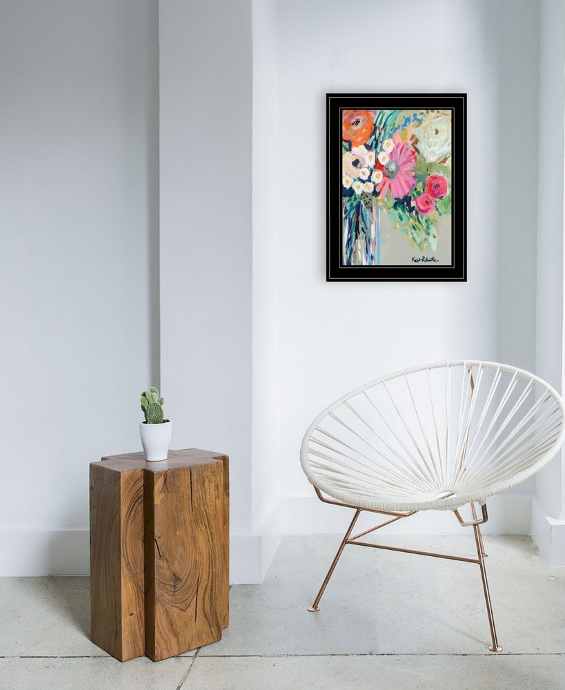 From Mrs Hazels Garden 2 Black Framed Print Wall Art HomeRoots