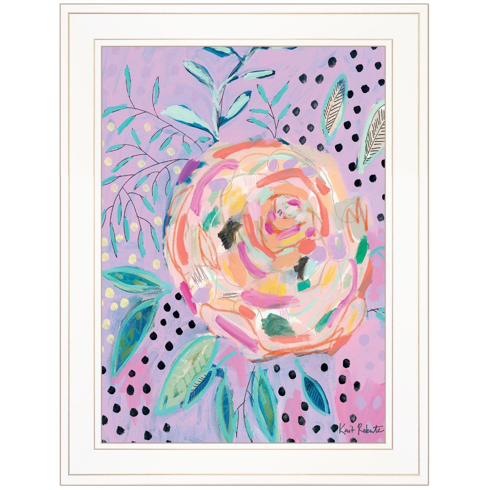 Master the Chaos 1 White Framed Print Wall Art — view 1