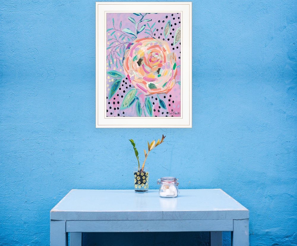 Master the Chaos 1 White Framed Print Wall Art HomeRoots