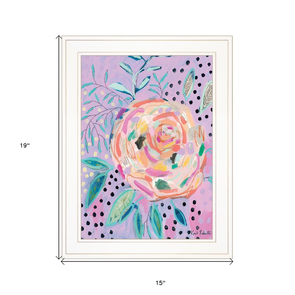 Master the Chaos 1 White Framed Print Wall Art HomeRoots