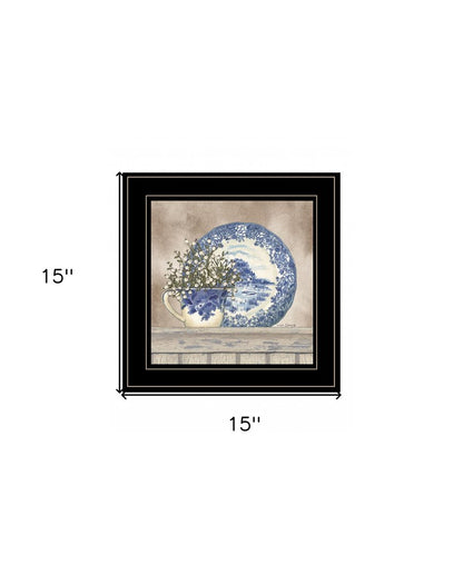 Farmhouse Blues II 3 Black Framed Print Wall Art HomeRoots