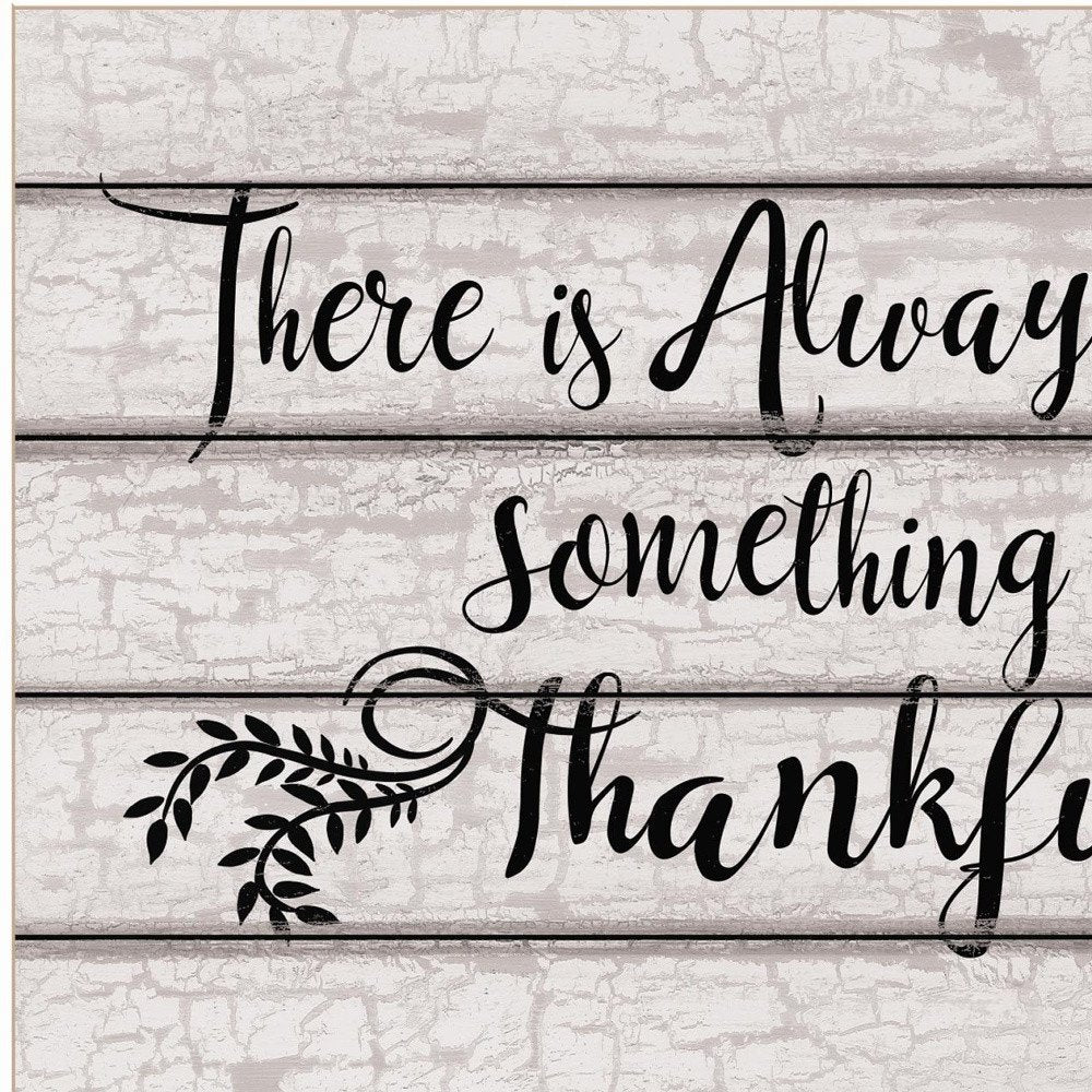 Always Thankful 2 White Framed Print Wall Art — view 3