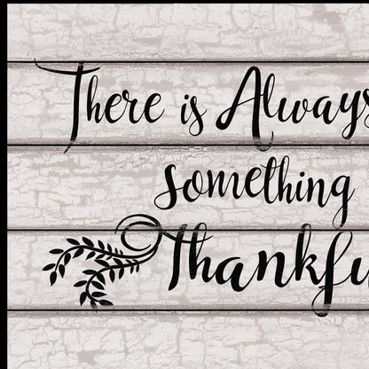 Always Thankful 3 Black Framed Print Wall Art HomeRoots