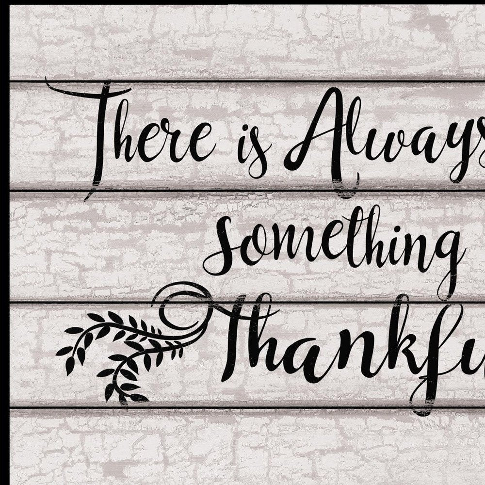 Always Thankful 3 Black Framed Print Wall Art HomeRoots