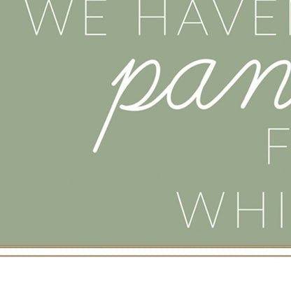 Panic Cleaned 1 White Framed Print Wall Art HomeRoots