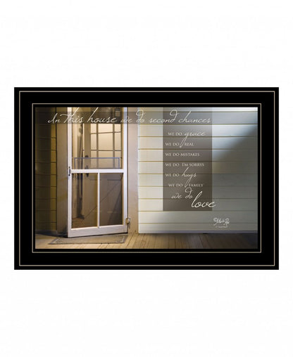 Second Chances 3 Black Framed Print Wall Art HomeRoots