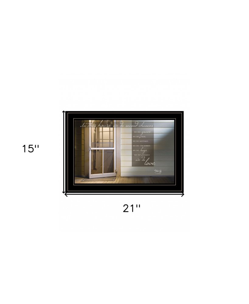 Second Chances 3 Black Framed Print Wall Art HomeRoots