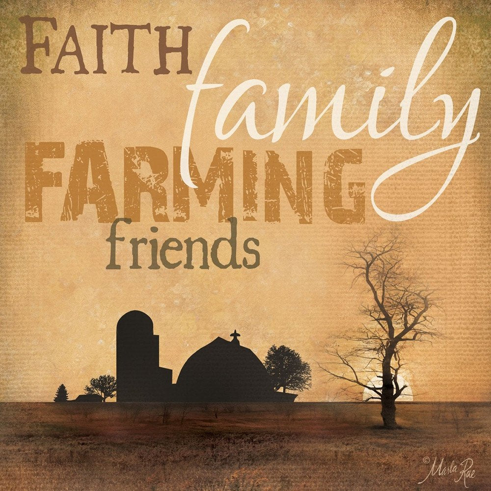 Farming 2 Black Framed Print Wall Art — view 3