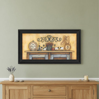 Come Gather at Our Table 3 White Framed Print Wall Art HomeRoots