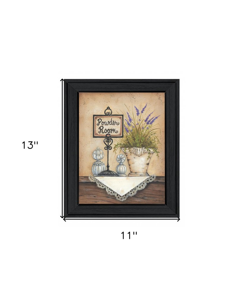 Powder Room 3 Black Framed Print Wall Art HomeRoots