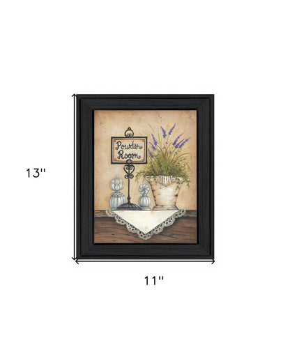 Powder Room 3 Black Framed Print Wall Art HomeRoots