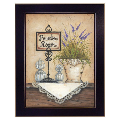 Powder Room 4 Black Framed Print Wall Art HomeRoots