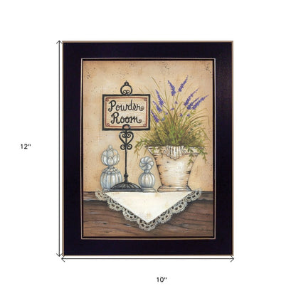 Powder Room 4 Black Framed Print Wall Art HomeRoots