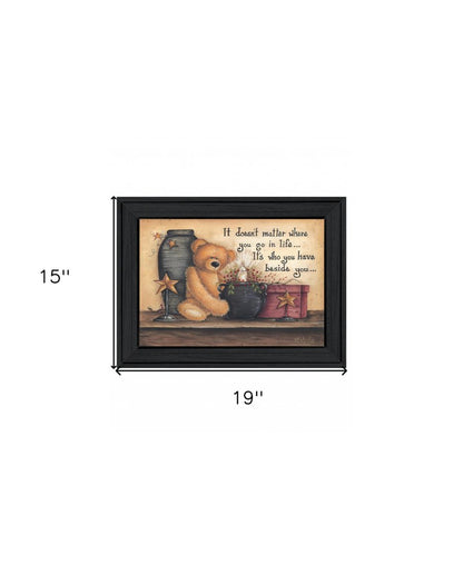 The Simple Truth 1 Black Framed Print Wall Art HomeRoots