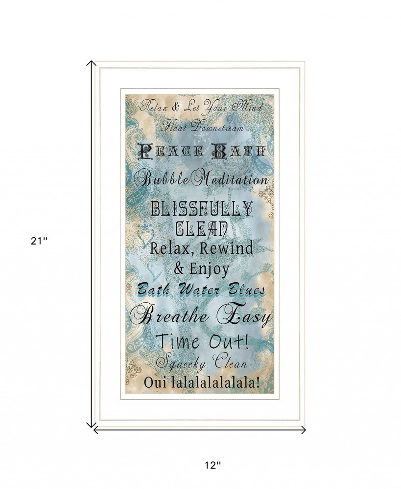 Paris Bath 1 White Framed Print Bathroom Wall Art HomeRoots