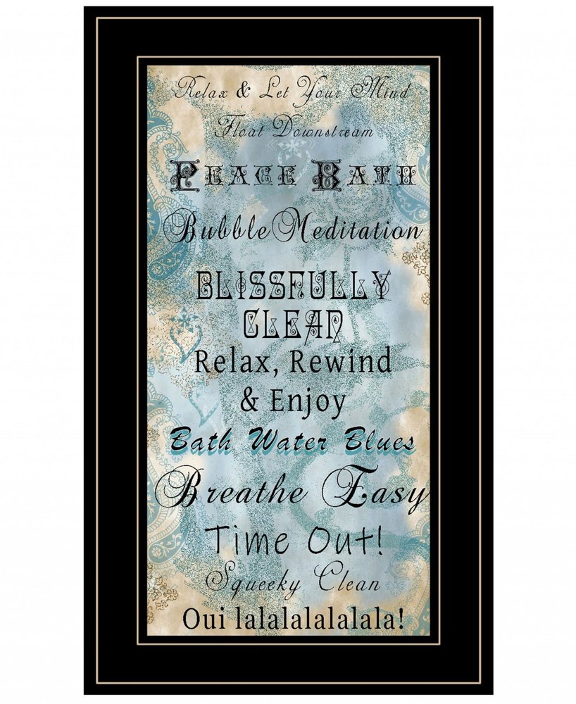 Paris Bath 2 Black Framed Print Bathroom Wall Art HomeRoots