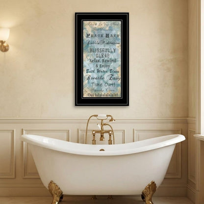 Paris Bath 2 Black Framed Print Bathroom Wall Art HomeRoots