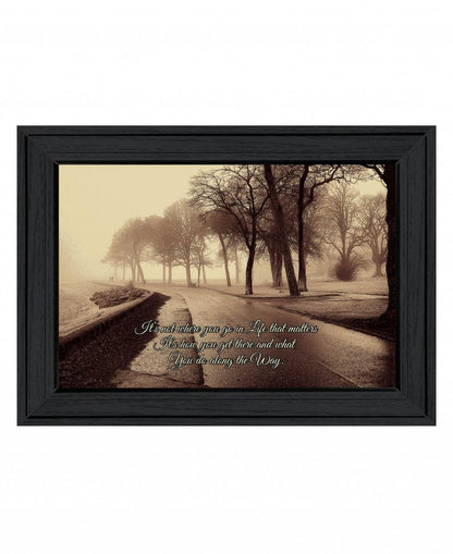 What Really Matters Black Framed Print Wall Art HomeRoots