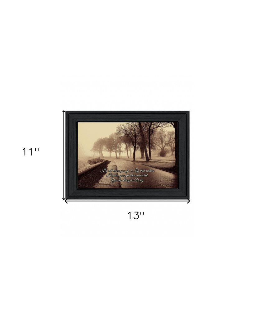 What Really Matters Black Framed Print Wall Art HomeRoots