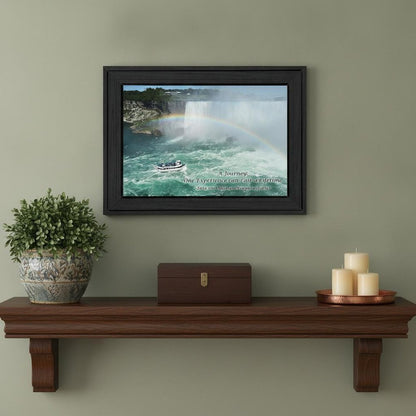 Into the Mist Black Picture Frame Print Wall Art HomeRoots