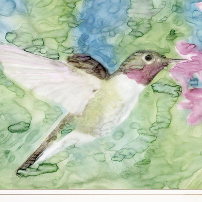 Hummingbird 1 White Framed Print Wall Art HomeRoots