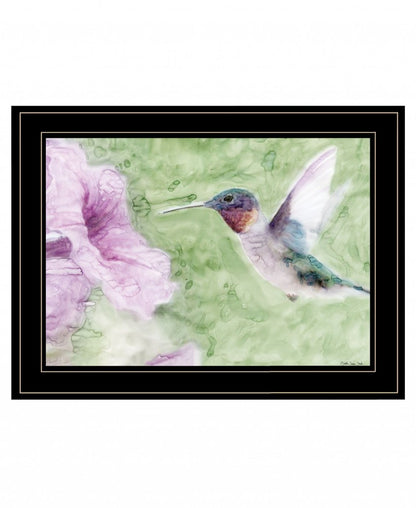 Humming Bird 2 Black Framed Print Wall Art HomeRoots