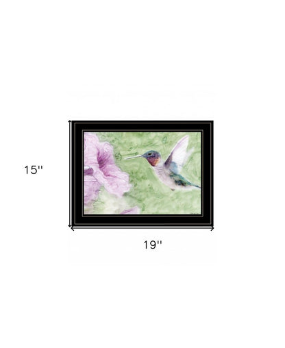 Humming Bird 2 Black Framed Print Wall Art HomeRoots