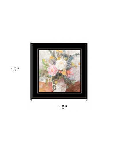Table Bouquet 2 White Framed Print Wall Art HomeRoots