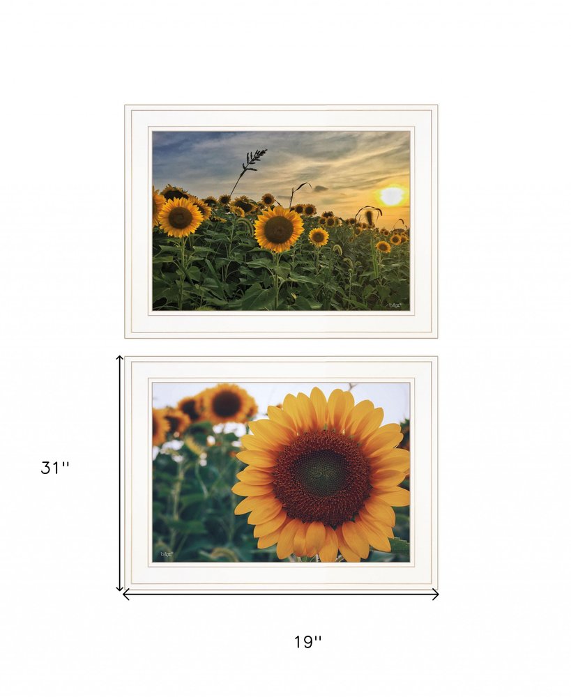 Set Of Two Midwest Living 1 White Framed Print Wall Art HomeRoots