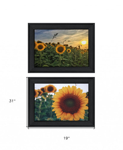 Set Of Two Midwest Living 2 Black Framed Print Wall Art HomeRoots