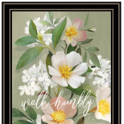 Set Of Two Farmhouse Daisies Black Framed Print Wall Art HomeRoots