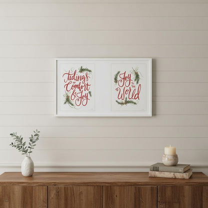 Set Of Two Lilac and Wild Plum Bouquet 1 White Framed Print Wall Art HomeRoots