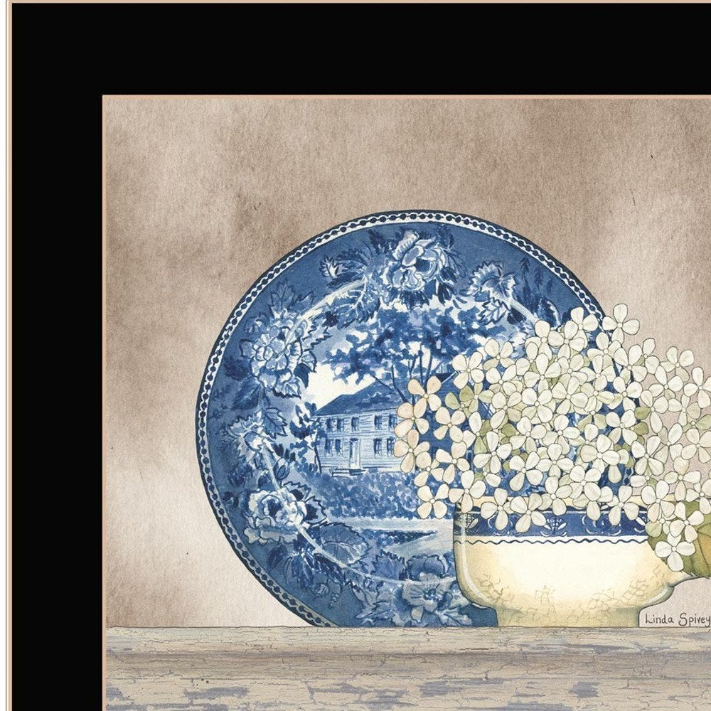 Set Of Two The Farmhouse Blues Black Framed Print Wall Art HomeRoots