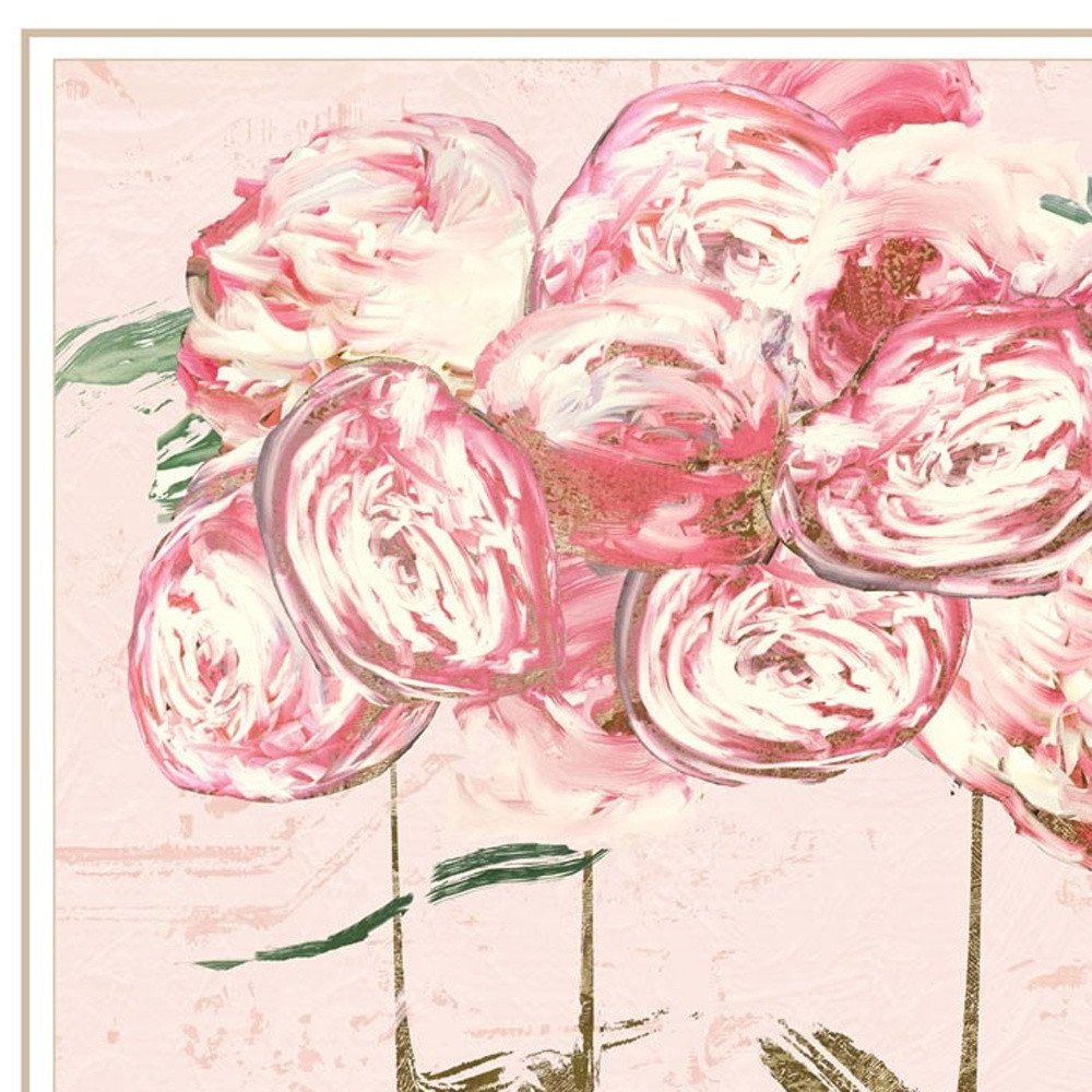 Set Of Two The Peonies 2 White Framed Print Wall Art HomeRoots