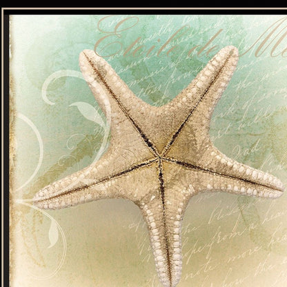 Set Of Two The Sea I and Sea II 1 Black Framed Print Wall Art HomeRoots
