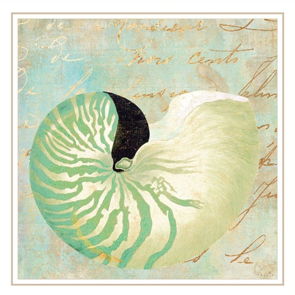 Set Of Four Ocean 2 White Framed Print Wall Art — view 3