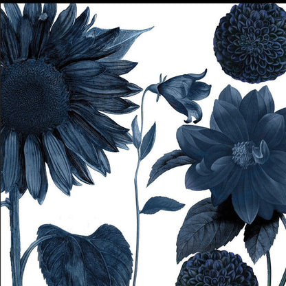 Set Of Two Sunflower Blues 1 Black Framed Print Wall Art HomeRoots
